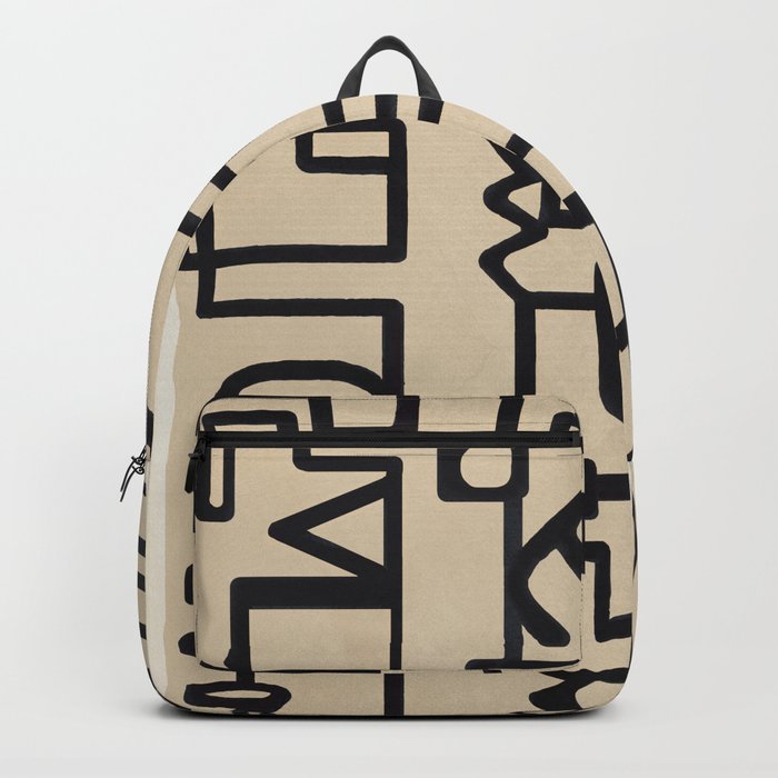 Abstract Line Movement 09 Backpack