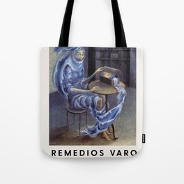 Remedios Varo - Encounter, 1959 - Exhibition Poster, Gallery Tote Bag