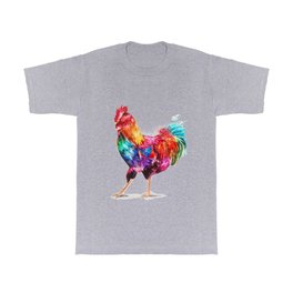 Rooster T Shirt | Hen, Barnanimals, Bird, Nature, Watercolor, Country, Farm, Countryart, Painting, Rooster 