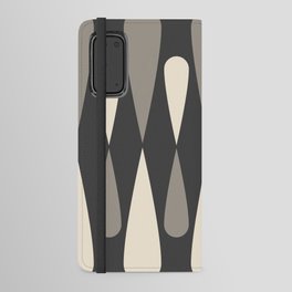 Modern Teardrops Griege Android Wallet Case