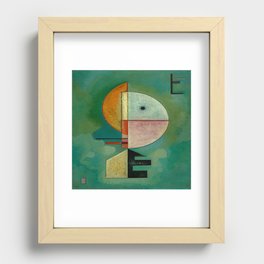 Wassily Kandinsky - Upward Recessed Framed Print