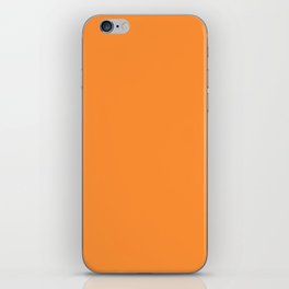 Sunny Energetic Orange iPhone Skin