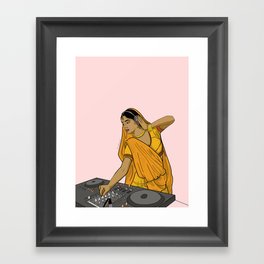 Dj Rani Framed Art Print