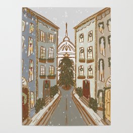 It’s Christmas time in the city Poster