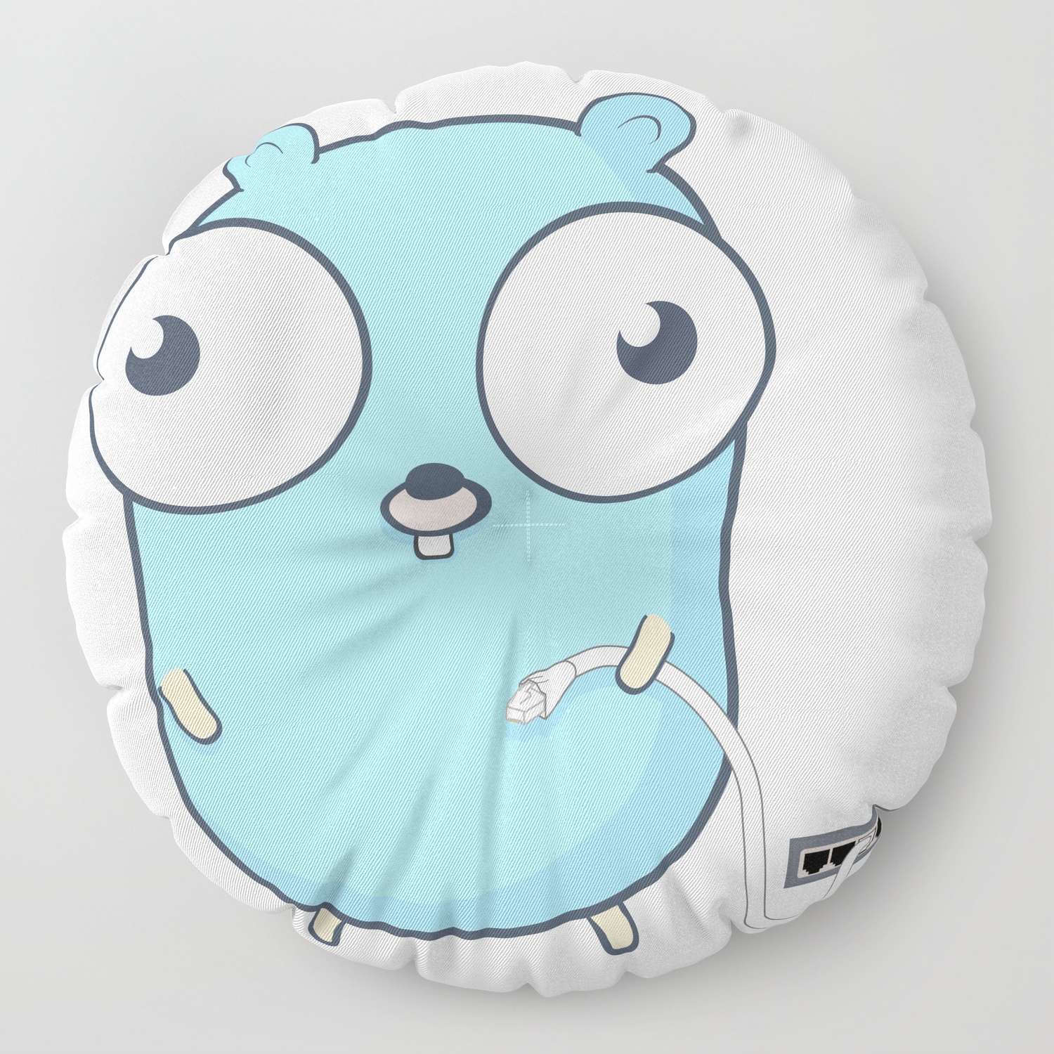 Golang Gopher Wizard Floor Pillow By Codegame Society6