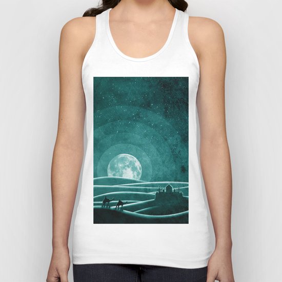 desert night Unisex Tank Top