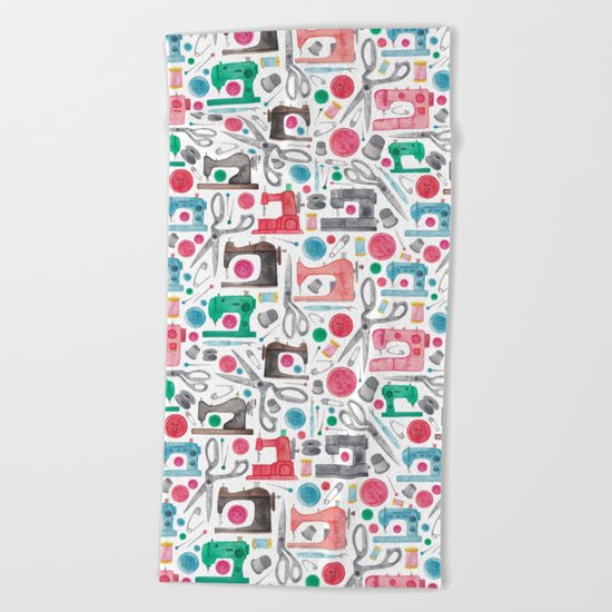 Sewing Pattern. Beach Towel