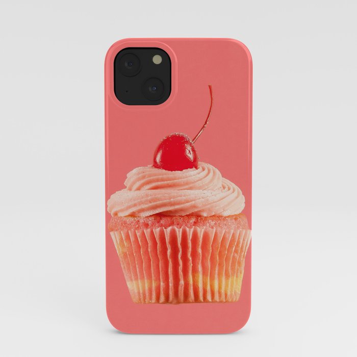 Cupcake Love | Pink with a Cherry on Top iPhone Case