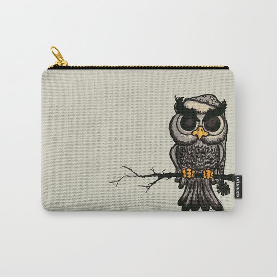 Angry owl Carry-All Pouch