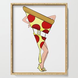 Pizza Pin-up Serving Tray