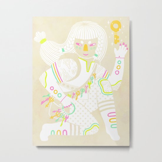 Keeper of the Keys Metal Print
