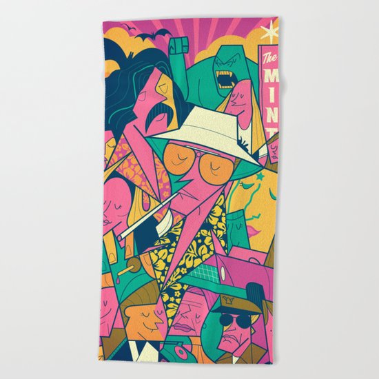 Fear and Loathing Beach Towel