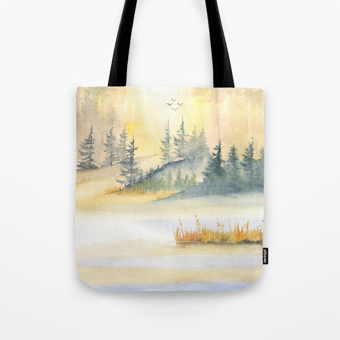 Morning Whispers Tote Bag