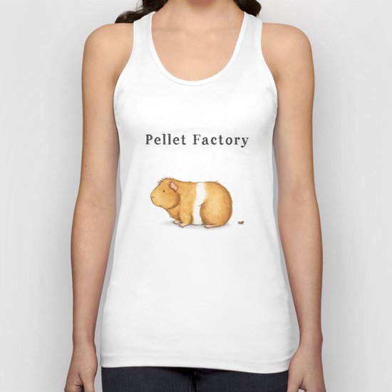 Pellet Factory - Guinea Pig Poop Unisex Tank Top