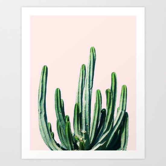 Cactus V6 #society6 #decor #buyart Art Print