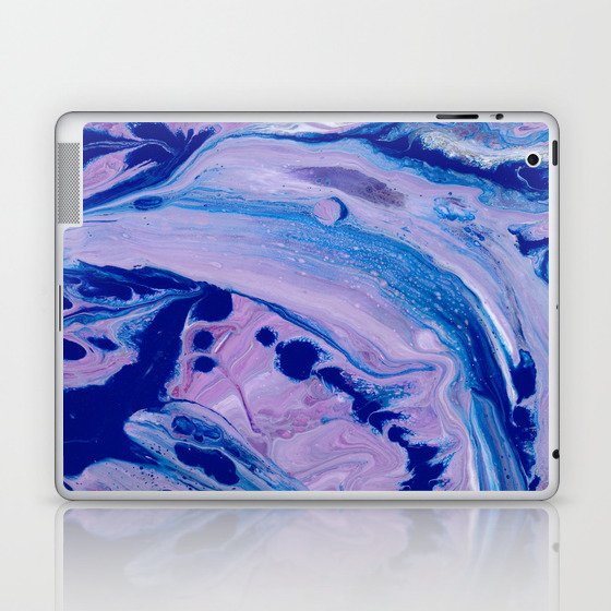 Purple Dolphins Laptop & iPad Skin
