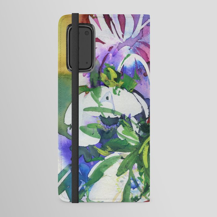 in shadow: anemone Android Wallet Case