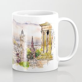 Edinburgh cityscape Coffee Mug