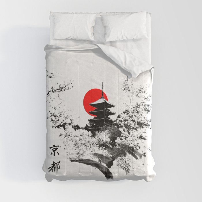 Kyoto - Japan Comforter