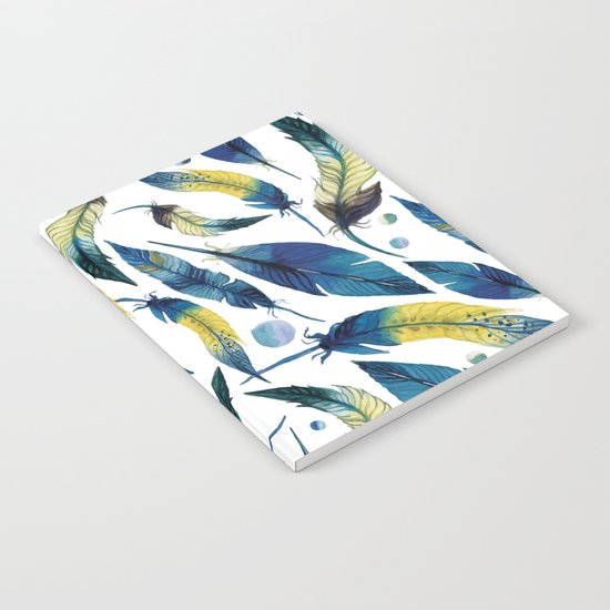 Falling Feathers Notebook