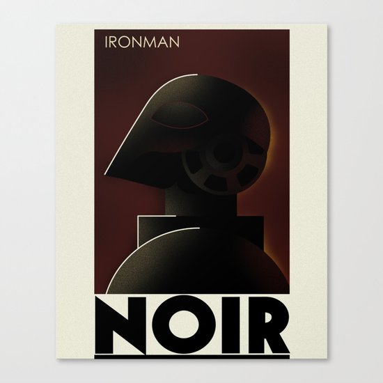 CASSANDRE SPIRIT - Iron Noir Canvas Print