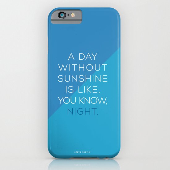 A Day Without Sunshine. iPhone & iPod Case