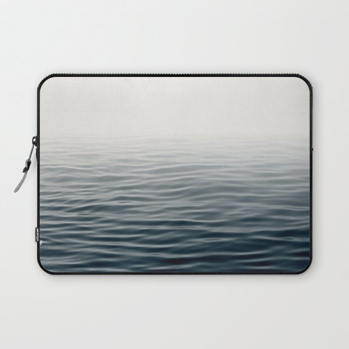 Misty Sea I - Abstract Waterscape Laptop Sleeve