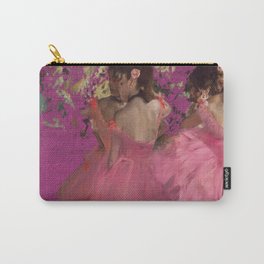 degas ballerinas pink Carry-All Pouch