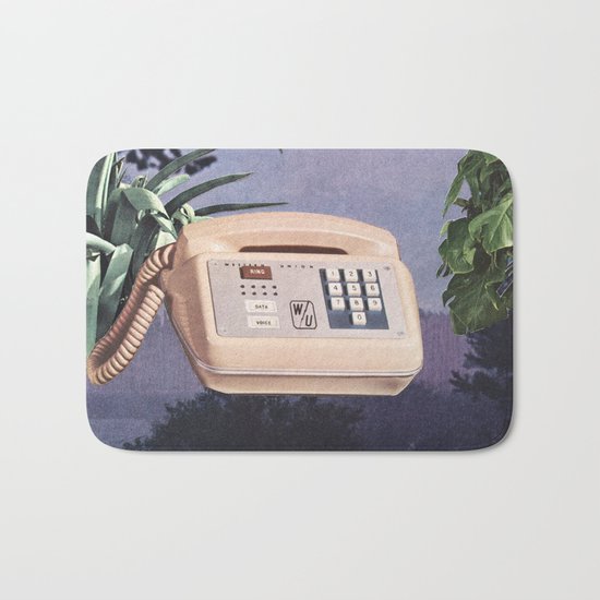 Late Nite Phone Talks Bath Mat