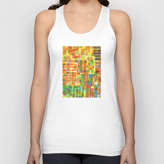 The red Trail leads through Unisex Tank Top