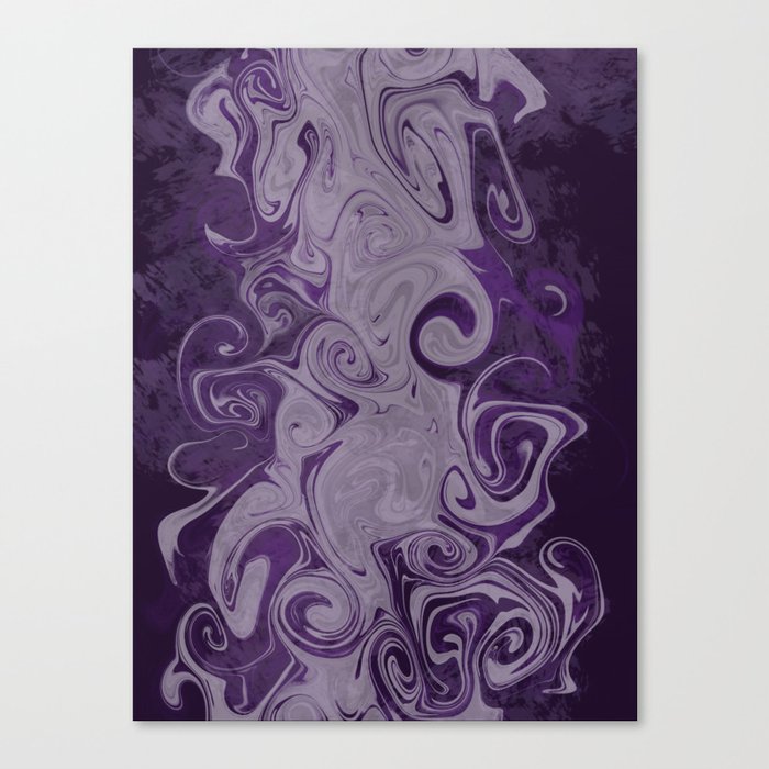 Purple Art 213 Canvas Print