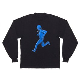 Running Blue Long Sleeve T-shirt