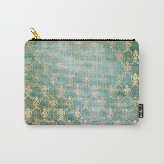 Damask Vintage Pattern 02 Carry-All Pouch