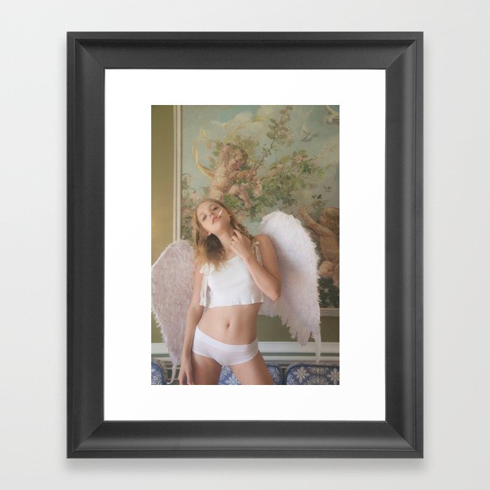 angel Framed Art Print