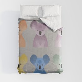Gummy koala bears Comforter