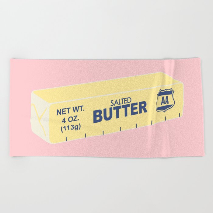 The Butter The Better Beach Towel