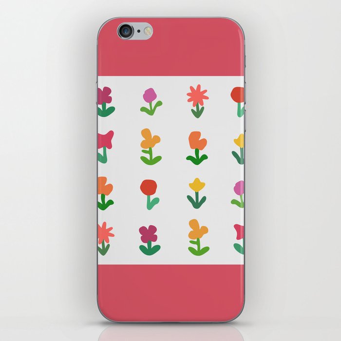 Botanical flower collection 2 iPhone Skin