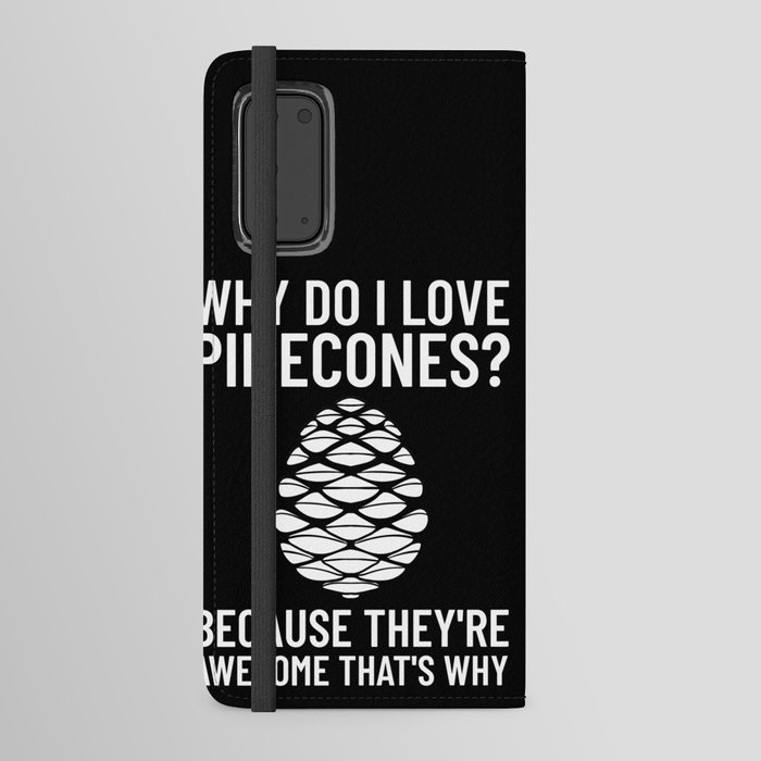 Pinecone Pine Cones Tree Wreath Android Wallet Case