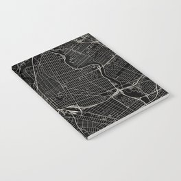 USA, Paterson City Map Notebook