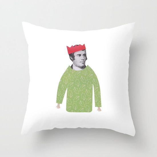 The embarrassing Christmas Jumper Throw Pillow