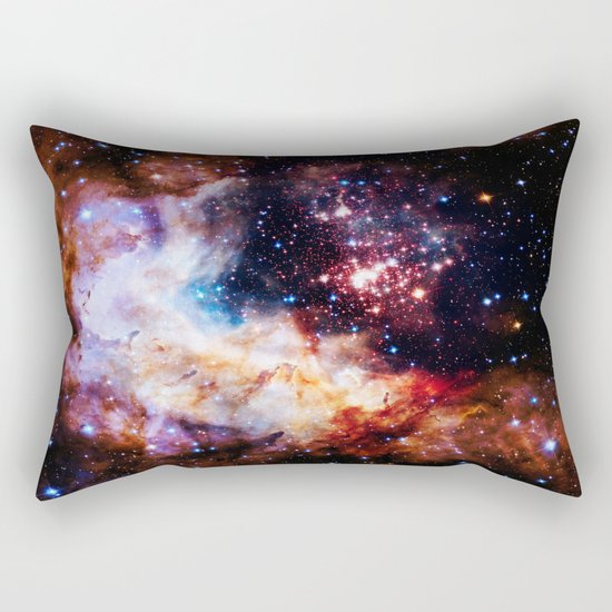 gALaxy : Celestial Fireworks Rectangular Pillow