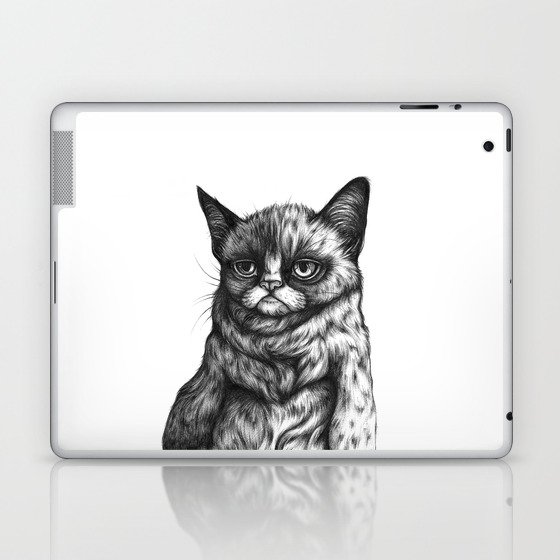 Tard the Grumpy Cat Laptop & iPad Skin