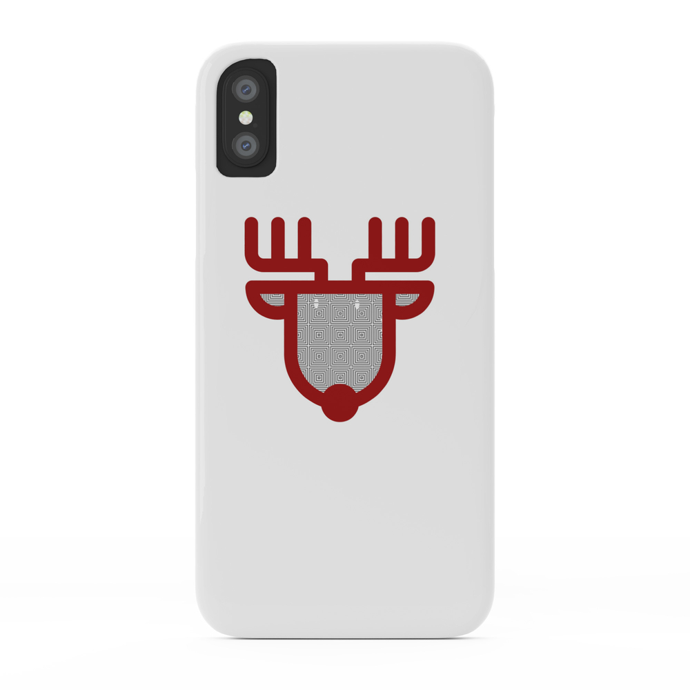 Christmas Reindeer Phone Case by loquet