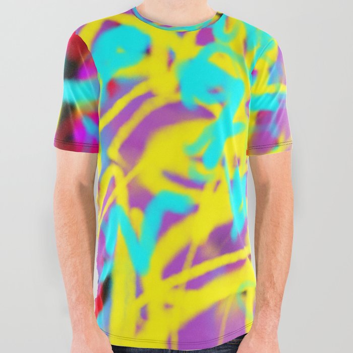 Street 32. Abstract Painting.  All Over Graphic Tee