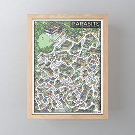 Fan Art Maze Framed Mini Art Print