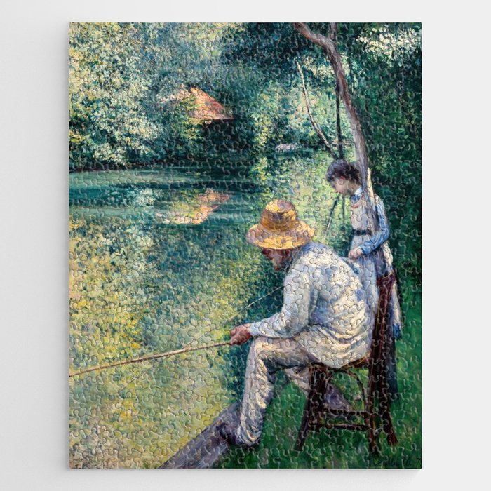 Gustave Caillebotte - Angling Jigsaw Puzzle