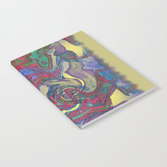 DRAGON WATER ABSTRACT Notebook