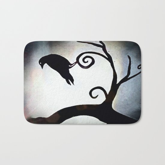 Spotlight Crow Bath Mat