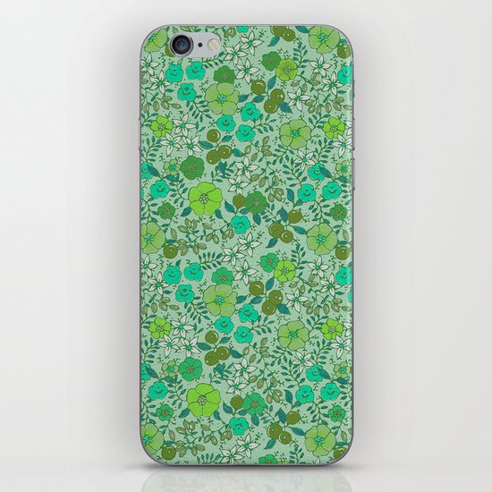 Floral2 iPhone & iPod Skin