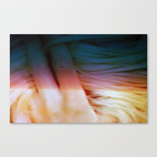 hair twist Canvas Print